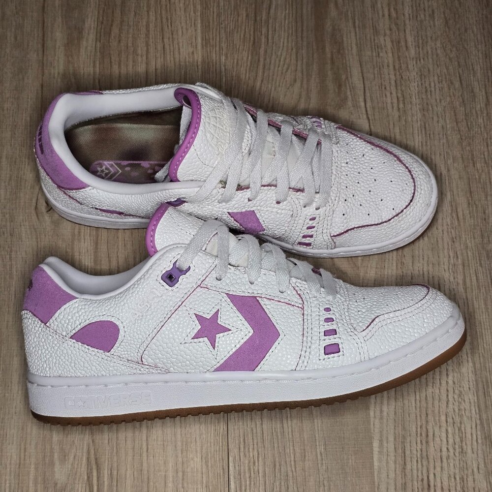 Limited Edition Converse AS-1 Pro Chameleon – White & Purple – Women's Size 9.5